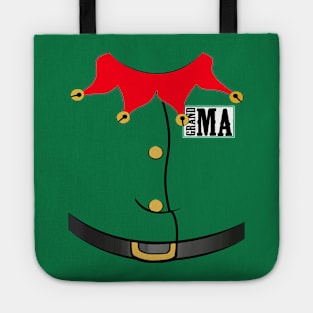 Christmas Family "Grand Ma" Photo Design Shirt Tote