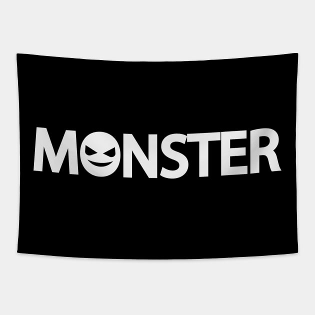 Monster artistic design Tapestry by DinaShalash