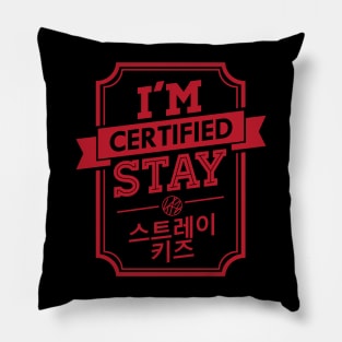 Certified STRAY KIDZ STAY Pillow