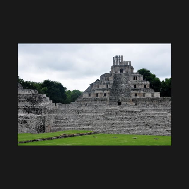 Site archéologique d'Edzna, Campeche, Mexique by franck380