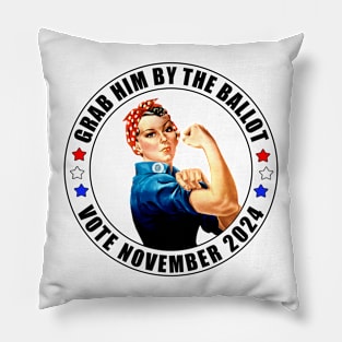 Grab him by the ballot Pillow