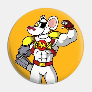 Danger Biker Mouse Pin