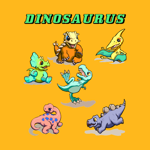 dinosaurus friends by creativeminds