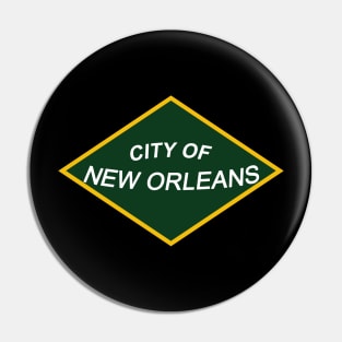 Illinois Central's City of New Orleans Train Pin