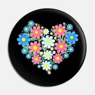 Trans Flowers Pin