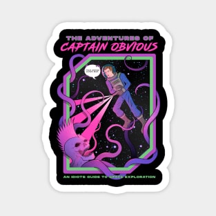 The Adventure of Captain Obvious Magnet