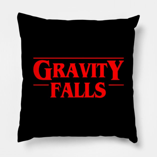 Stranger Gravity Falls Things Pillow by DoctorTees