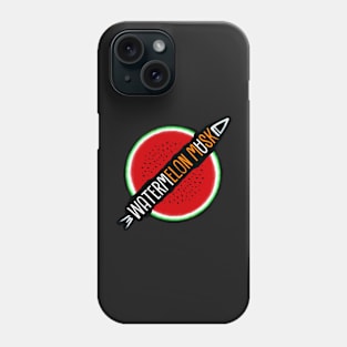 watermelon elon ROCKET musk tshirt Phone Case