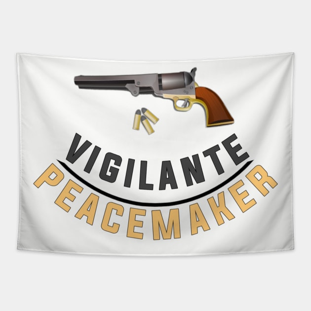 vigilante peacemaker Tapestry by YourSelf101