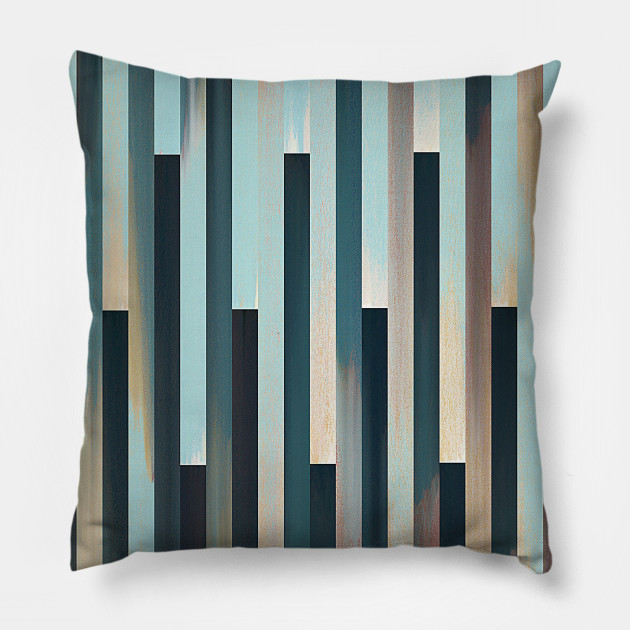 Turque 2 Abstract Landscape Pattern Graphic Design Decor