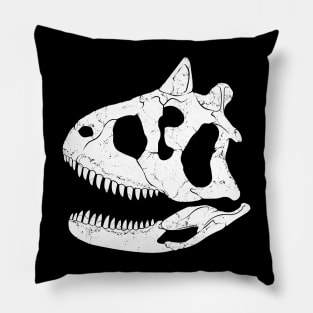 Carnotaurus fossil skull Pillow