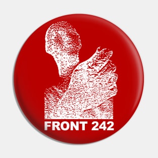 Front 242 ††† Fanart Tribute Design Pin