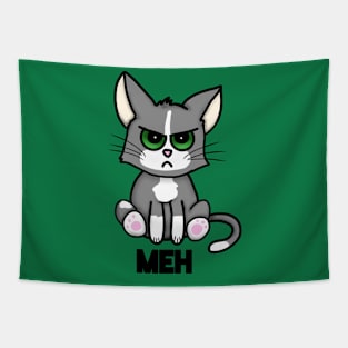 Meh Cat (Large Design) Tapestry