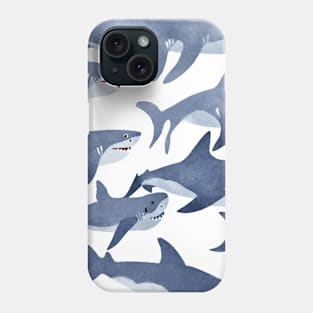 Shark Drawing Art Design Phone Case