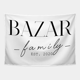 Bazar Family EST. 2020, Surname, Bazar Tapestry