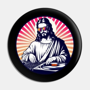 music DJ jesus Pin