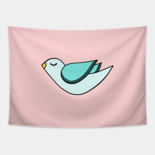 Simple bird illustration Tapestry