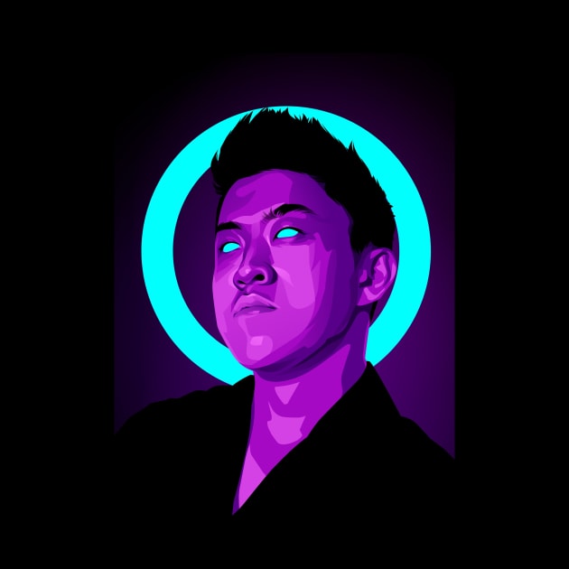 Rich Brian Illustration by Heywids