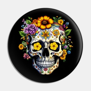 Sugar skull - Calavera Pin