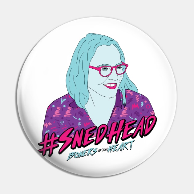 Snedhead Pin by Little Empire Podcast