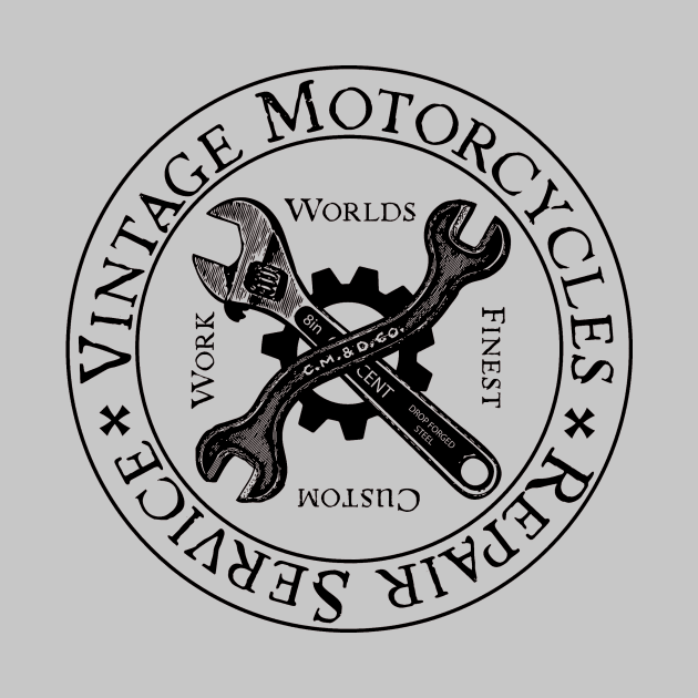 Vintage Motorcycle Repair Service by RosaLinde2803