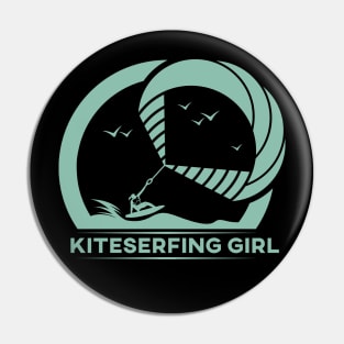 kitesurfing girl Pin