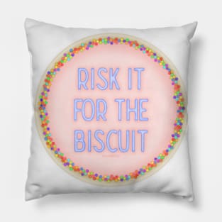 Risk it Pillow