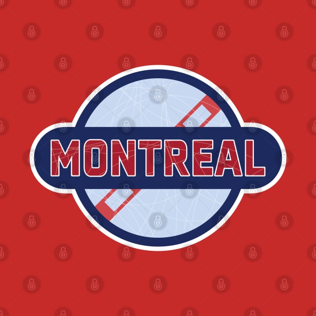 Montreal Canadiens Hockey by Fourteen21 Designs