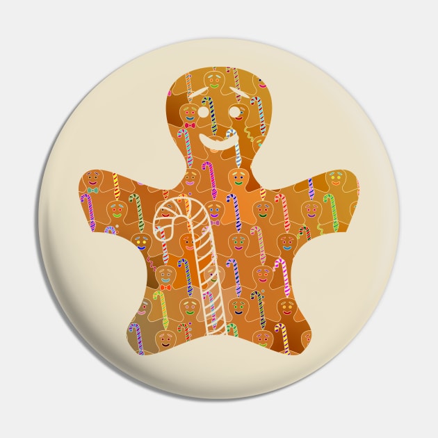 Happy Gingerbread Pin by zeljkica