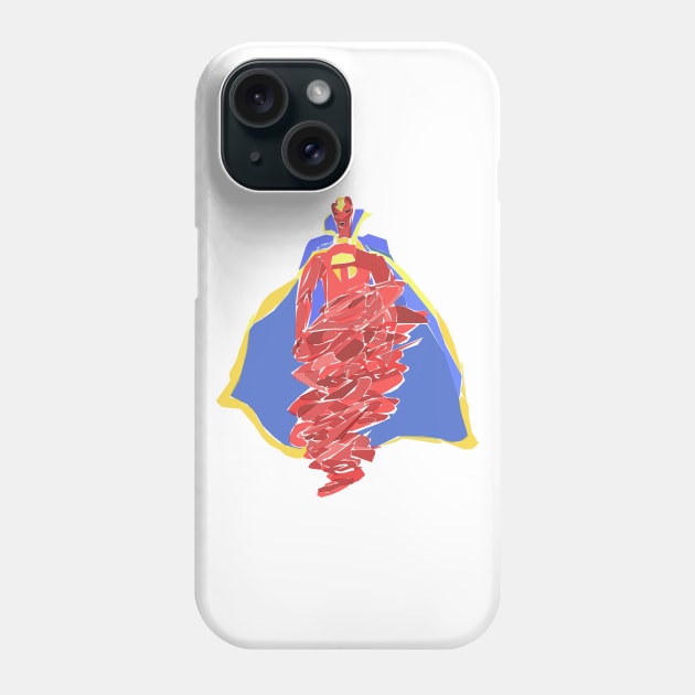 Red Tornado Phone Case by Newtegan