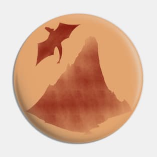 The Hobbit The Lonely Mountain Pin