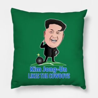 Kim Jong-Un Likes The Cowboys Pillow