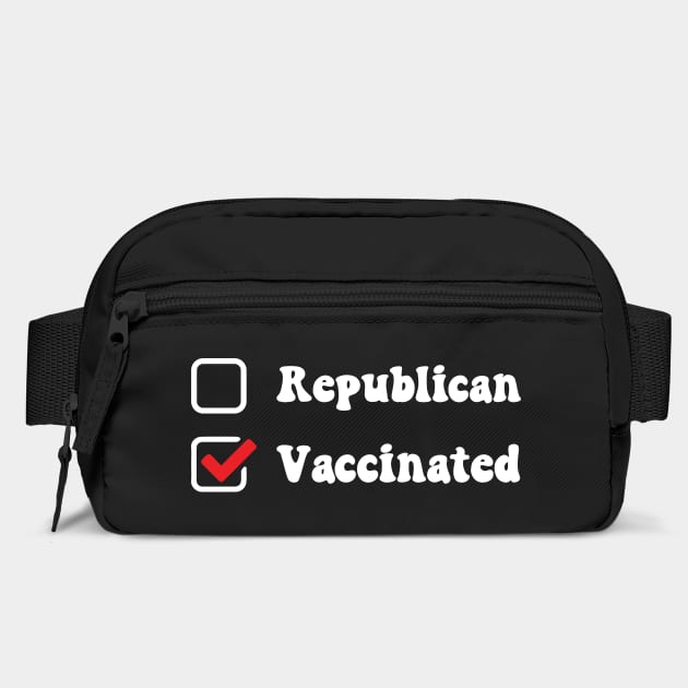 Not a Republican Just Vaccinated by Tshirtiz