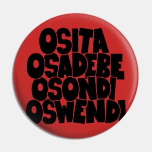 Osita Osadebe: Celebrating the Iconic Osondi Oswendi - Igbpo Highlife Nigeria Pin