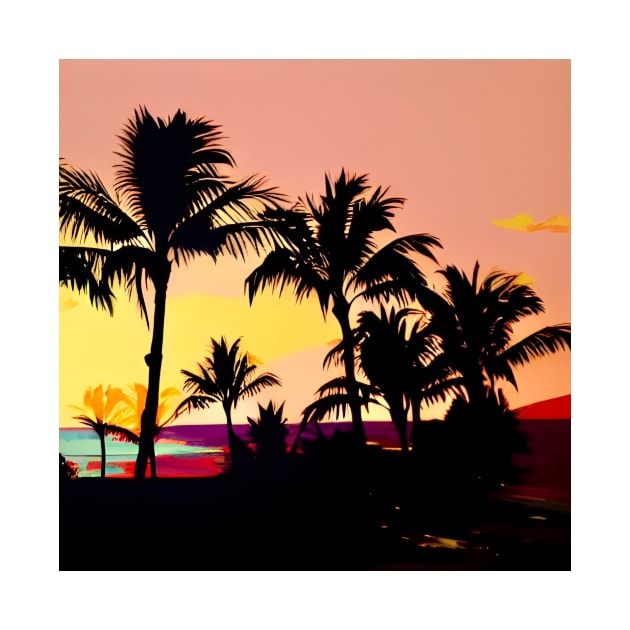 Palms at Sunset by DANAROPER