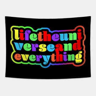 live the universe and everything Tapestry