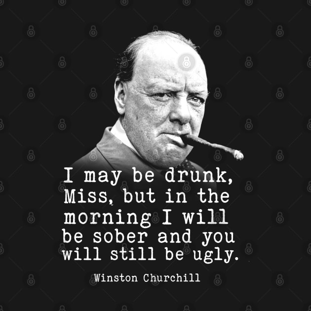 Winston Churchill Funny Joke | WW2 Quote by Distant War