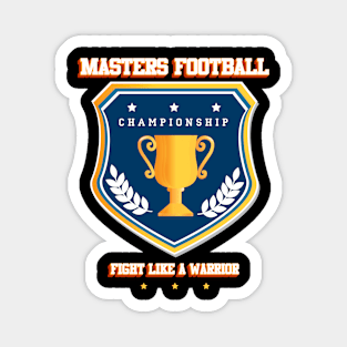 Masters Football Magnet