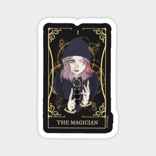 Tarot card the magician Magnet