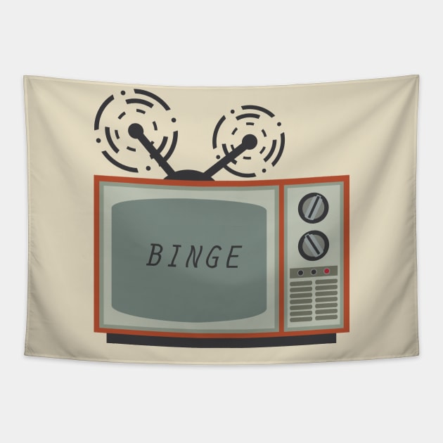 Binge Tapestry by VintageRobot