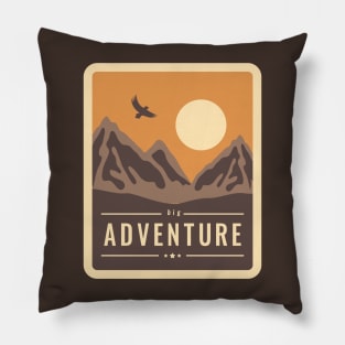 adventure by trumpkins design Pillow