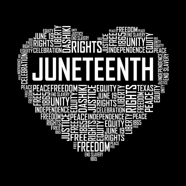 Juneteenth Heart by LetsBeginDesigns