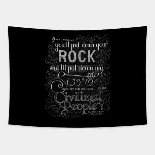 Civilized People Tapestry