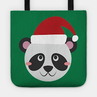 Cute Animal Cute Panda Bear Christmas Outfit Costumes Gift Tote