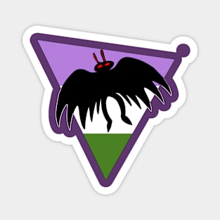 Genderqueer Pride Mothman Magnet