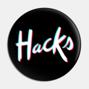 Hacks HBOMax Original Logo in 3d Pin