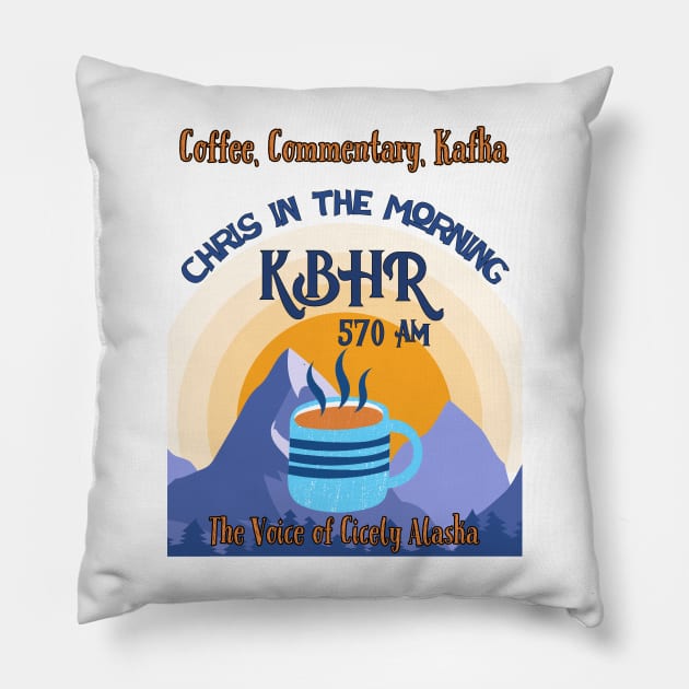 KBHR Chris in the Morning Coffee Pillow by Ironymaiden 