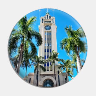 Aloha Tower Hawaii Pin