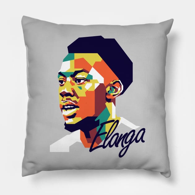 Elanga is RED Pillow by pentaShop