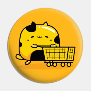 yellow cat shopper profession Pin